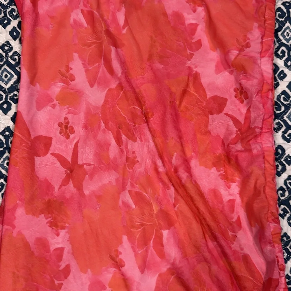 Strapless pink mini dress - Picture 2 of 2